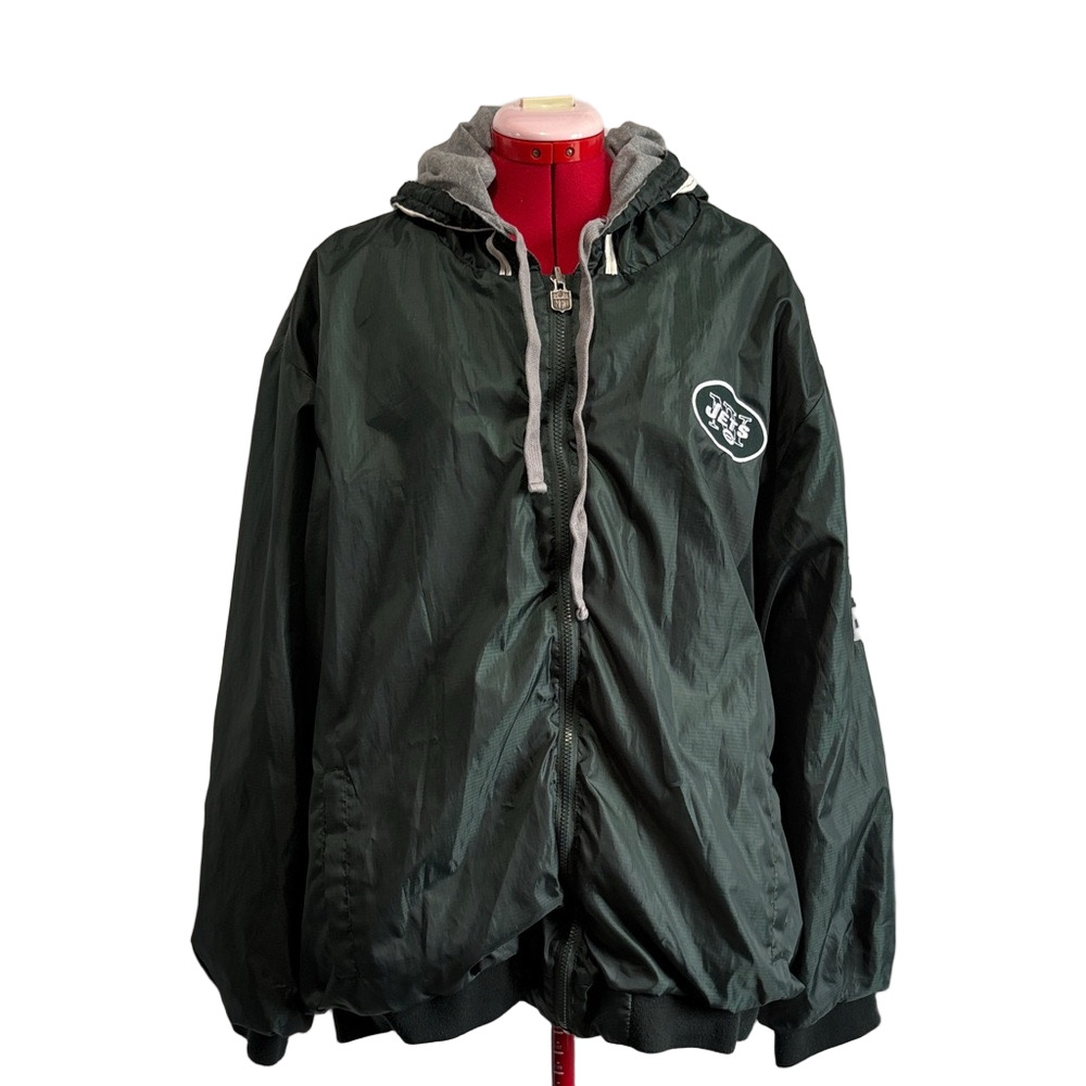NFL Green and Gray Lightweight Jacket reversible